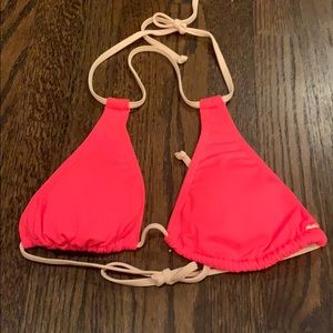 Billabong Pink Halter Bikini Top